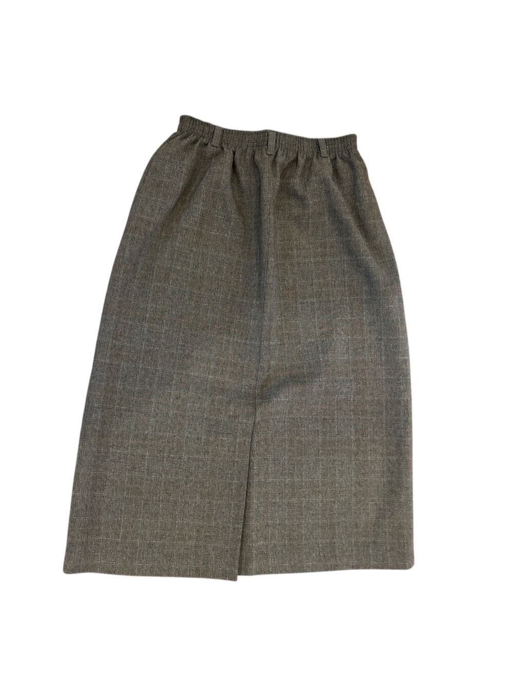 3PC ALFRED DUNNER GRAY PLAID SUIT BLAZER SZ 16 PANTS PENCIL SZ 12 SKIRT SZ 10 - Picture 6 of 11